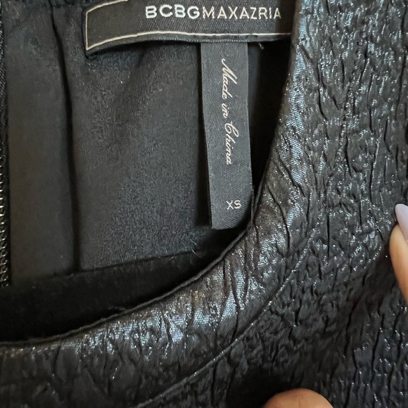 BCBG black dress. Great for that special party or at the office. - Picture 3 of 3